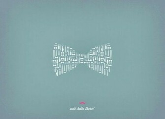 Wallpaper Bows Ties Graphic Design Illustrations