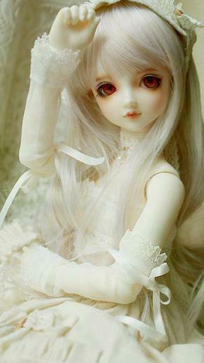 Mobile Wallpaper Nokia E6 Dolls