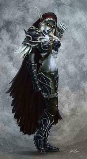 Lady Sylvanas Windrunner By Fekb