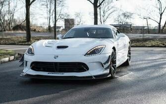 Dodge Viper Acr White Wallpaper HD Car