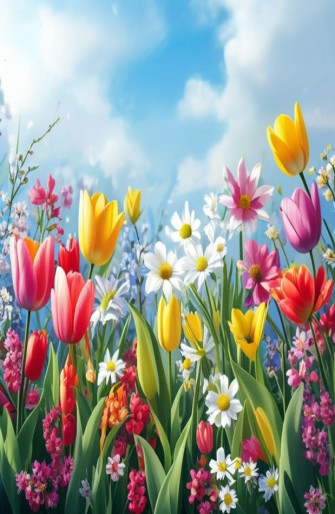 Spring Flowers Screensavers Wallpaper