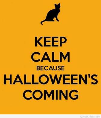 Keep Calm Wallpaper Halloween Is Coming