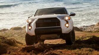 Toyota 4runner Trd Pro Near Lake Off Road Front 4k Wide HD