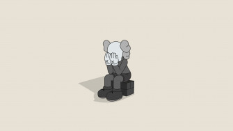 Kaws Sad Wallpaper 4k Alone Mood
