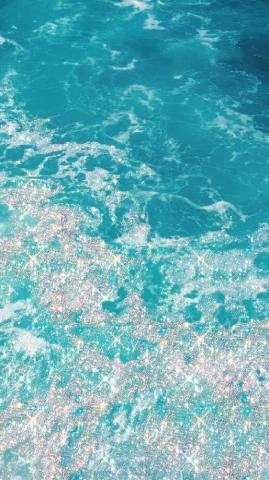Sparkle Water Background Wallpaper Glittery