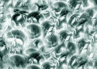 Skeleton Background Skull By