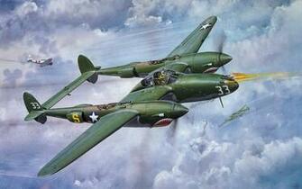 Lockheed P38 Lightning Wallpaper