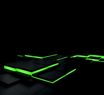 Green Led Wallpaper
