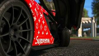 Supreme X Louis Vuitton Mclaren P1 Gta5 Mods