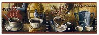 Details About Coffee House French Wallpaper Border Roll Kitchen