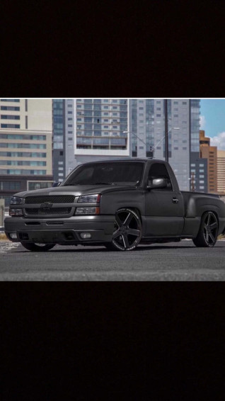 Low Truck Chevrolet Silverado Wallpaper
