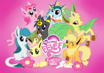 My Little Eevee Evolution Is Magic By Therealphoenix
