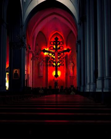 Wallpaper Id Dark Holy And Ex Church HD 4k