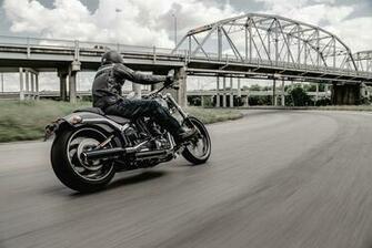 Harley Davidson Softail Breakout Motorbike Bike Motorcycle