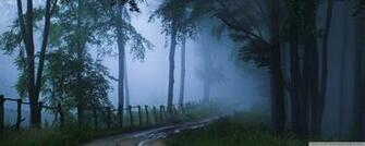 Misty Road 4k HD Desktop Wallpaper For Ultra Tv Dual