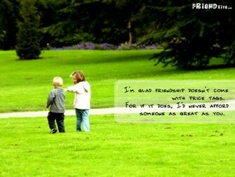 Friendship Wallpaper