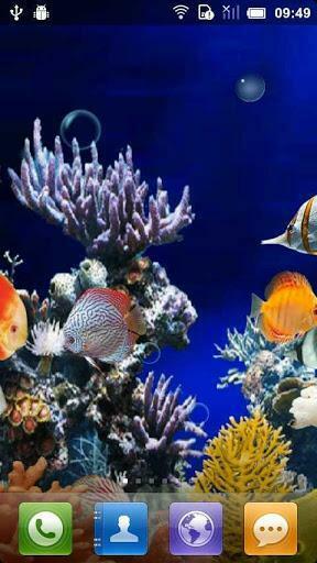 3d Aquarium Live Wallpaper HD Android Games