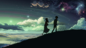 Makoto Shinkai Wallpaper Centimeters