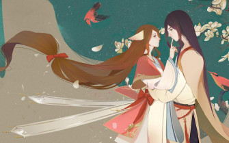 Anime Fox Spirit Matchmaker HD Wallpaper