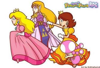 Princess Peach Super Rpg By