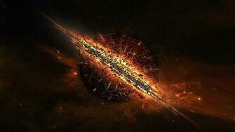 Planet Explosion Wallpaper