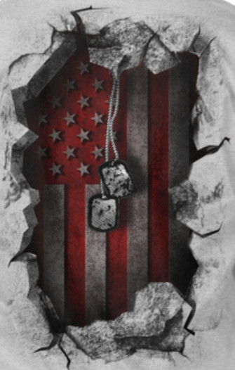 Scott On U S Army American Flag Wallpaper