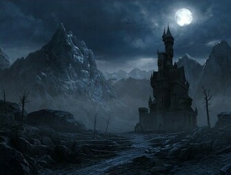 Draculas Castle Wallpaper
