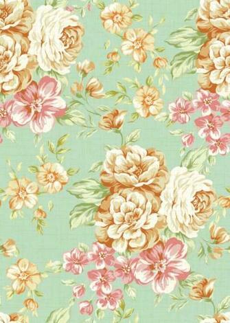 Vintage Floral Print Wallpaper Image Pictures Becuo