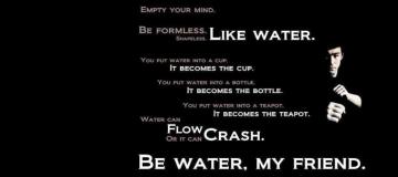 Famous Bruce Lee Quotes Water