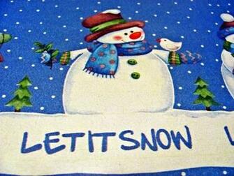 Let It Snow Wallpaper