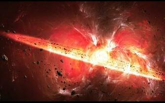 Big Bang Explosions Outer Space Wallpaper