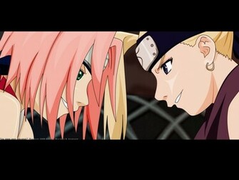 Wallpaper Sakura E Ino Naruto Shippuden