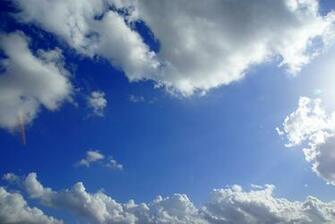 Blue Sky With Clouds