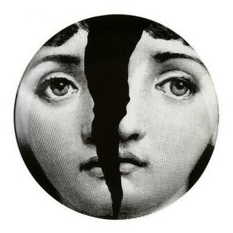 Fornasetti Tema E Variazioni Wall Plate At Amara