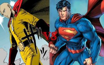 Onepunch Man Vs Superman By Blackotakuz Deviantart