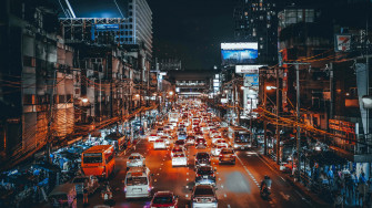 Night Street Wallpaper