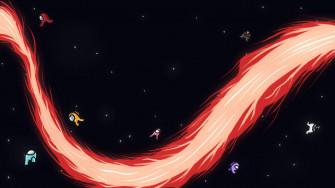 Among Us Space Wallpaper