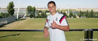 Chicharito Visits The Ciudad Real Madrid Cf