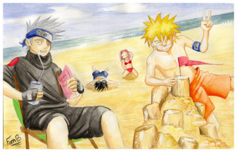 Naruto Summer Holiday By Ferntree