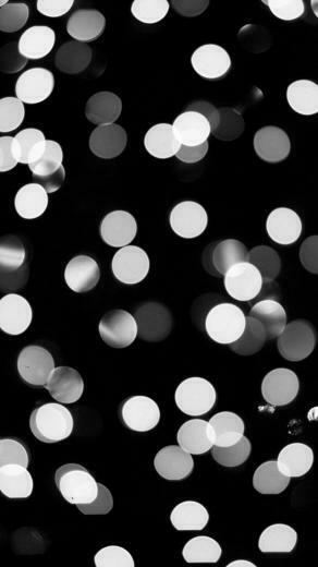Black And White Bokeh Wallpaper iPhone