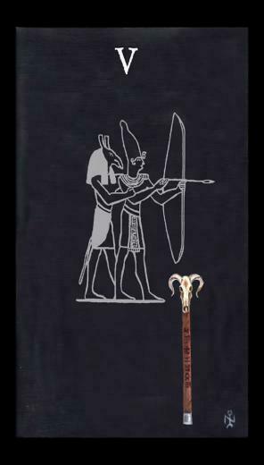Of Wands Esoteric And Occult Luciferian Tarot Cards Wallpaper Image