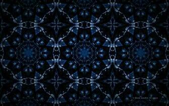 Widescreen Wallpaper Abstract Blue Patterns Colors Kaleidoscope HD