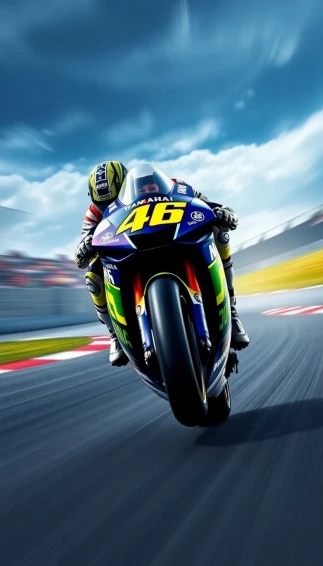 Valentino Rossi Wallpaper Yamaha