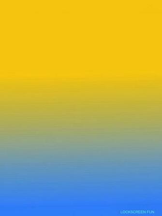 Lockscreenfun Yellow To Light Blue Color Fade iPad Mini