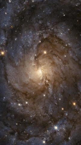 Nebula Clouds Spiral Galaxy Stars Wallpaper
