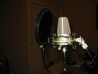 Recording Studio Mic Wallpaper Post Production Pictures