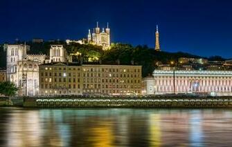 Of Notre Dame De Fourviere Lyon France Wallpaper Photos Pictures