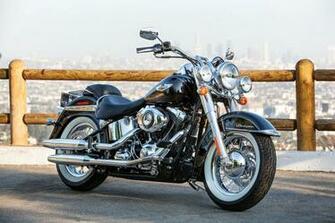 Harley Davidson Flstn Softail Deluxe Wallpaper