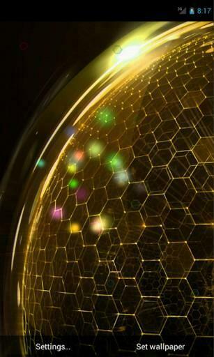 Htc Droid Dna Live Wallpaper Abstract Background With Floating