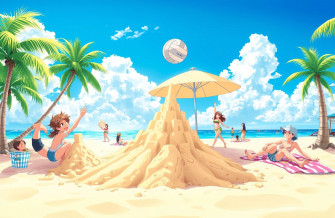 Anime Beach Wallpaper